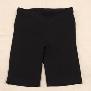 Mono B Black Ribbed Bike Shorts S NWOT